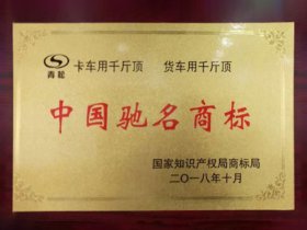 中国驰名商标